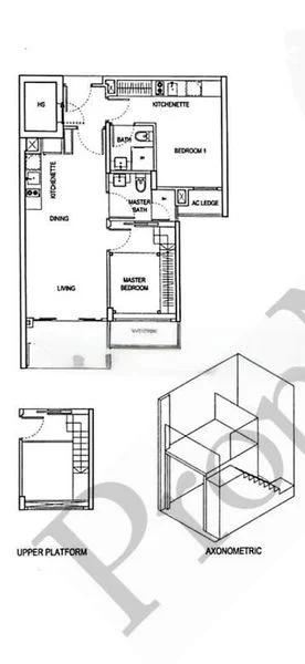 2 Bed Apartment (Condo) for Sale in  Waterfront @ Faber - Image 7